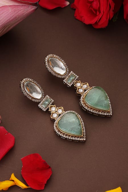 Swabhimann Kundan Embellished Earrings 
