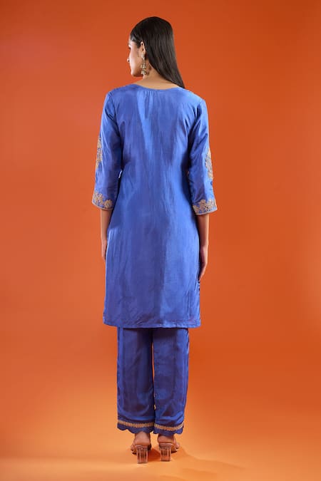 Samyukta Singhania Marodi Embroidered Kurta Set