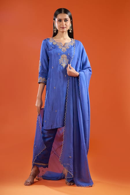 Samyukta Singhania Marodi Embroidered Kurta Set