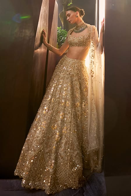 Tamanna Punjabi Kapoor Embellished Lehenga Blouse Set 