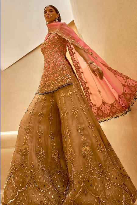 Tamanna Punjabi Kapoor Embellished Kurta Sharara Set 