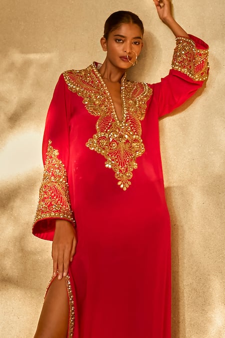 Tamanna Punjabi Kapoor Embroidered Kaftan  