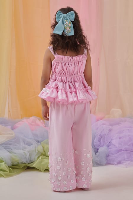 Littleens Miorah The Beauty Cotton Shirt & Pant Set 