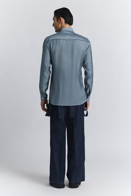 Line Out Line Essentialist Pintuck Shirt 