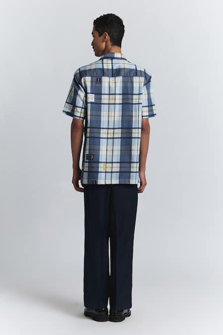 Line Out Line Vintage Checkered Shirt 