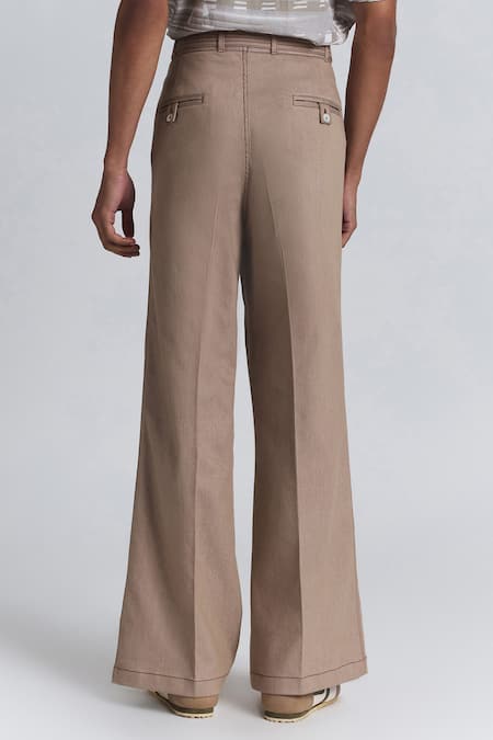 Line Out Line Modulus Pleat Trouser 