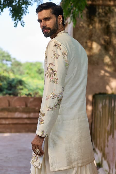 Asuka Paisley Embroidered Kurta 