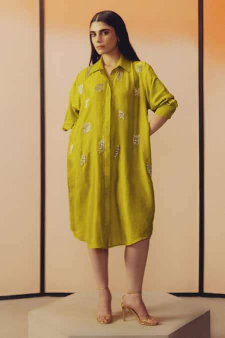 Kavya Singh Kundu Macy Hand Embroidered Dress 