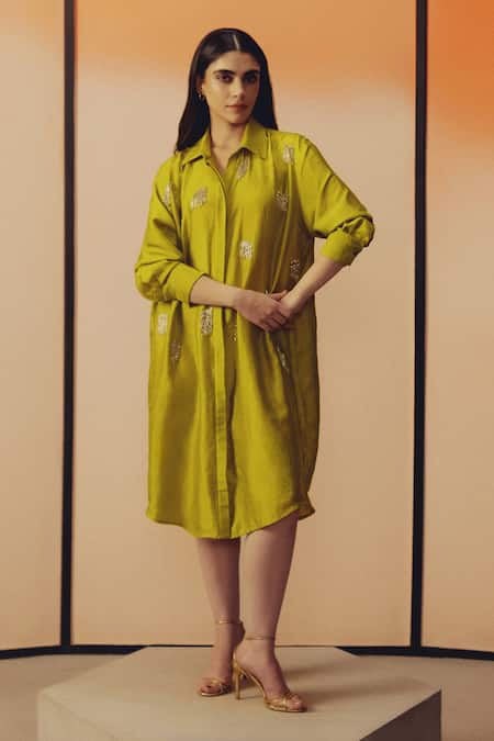 Kavya Singh Kundu Macy Hand Embroidered Dress 