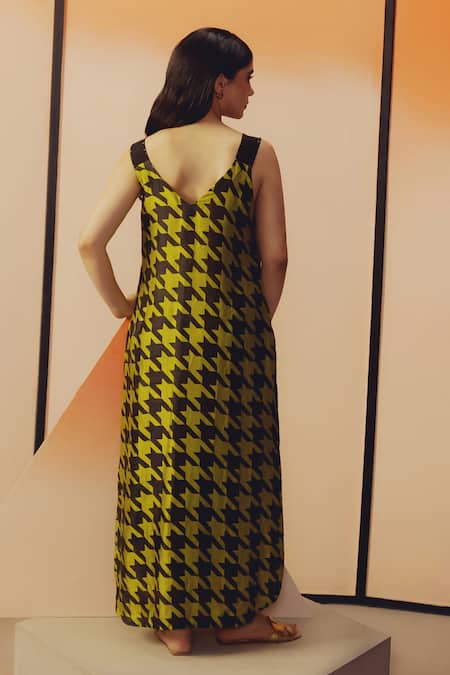 Kavya Singh Kundu Jessie Hand Block Print Dress 