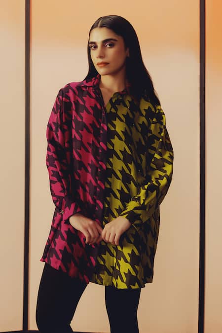 Kavya Singh Kundu Jones Hand Block Print Shirt 
