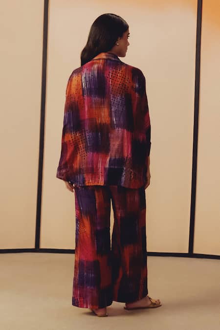 Kavya Singh Kundu Sam Block Print Shirt & Pant Set 