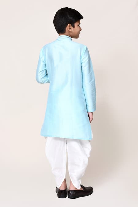 Petite Pomme Asymmetric Kurta & Dhoti Pant Set 