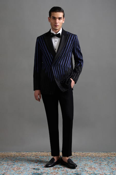 Gargee Designers Neelaya Tuxedo Pant Set