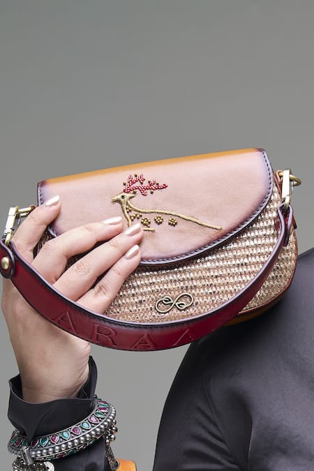 Araani Design The Wild Antler Embroidered Bag 