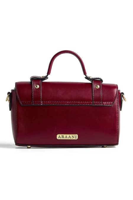Araani Design Victorian Satchel Chrome Free Bag 