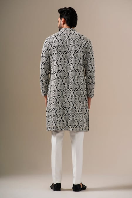 Darzi House Heritage Embroidered Kurta Set 