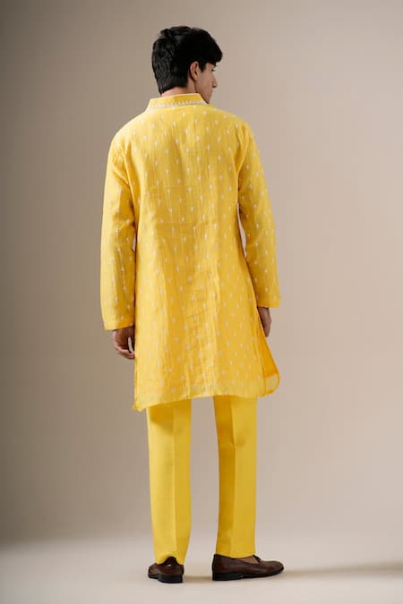 Darzi House Sunlit Charm Embroidered Kurta Set 