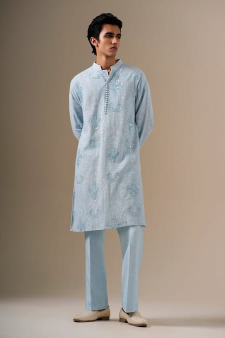 Darzi House Azure Noor Kurta Set 