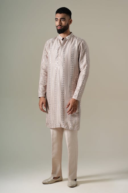 Darzi House Starlit Sequin Embellished Kurta Set 