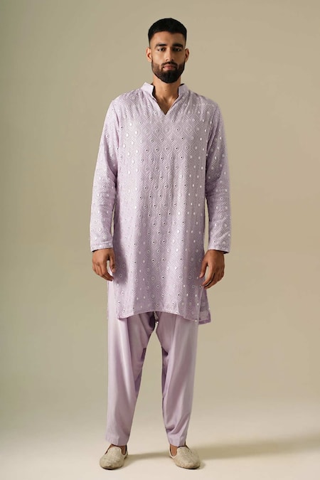 Darzi House Taara Embroidered Kurta Patiyala Set 