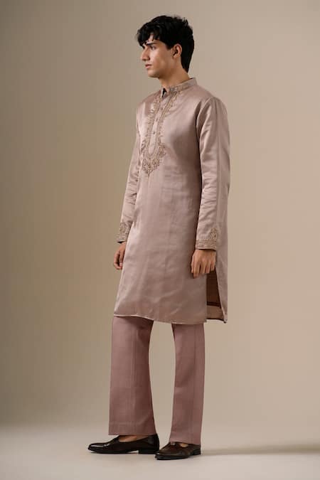 Darzi House Mehfil Mauve Kurta Set 