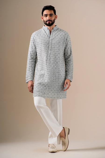 Darzi House Starlit Mirage Embroidered Kurta Set 