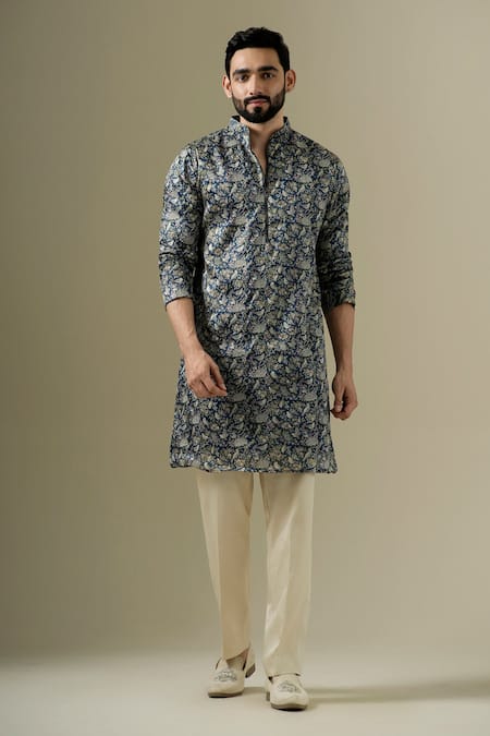 Darzi House Eden Printed & Embroidered Kurta Set 