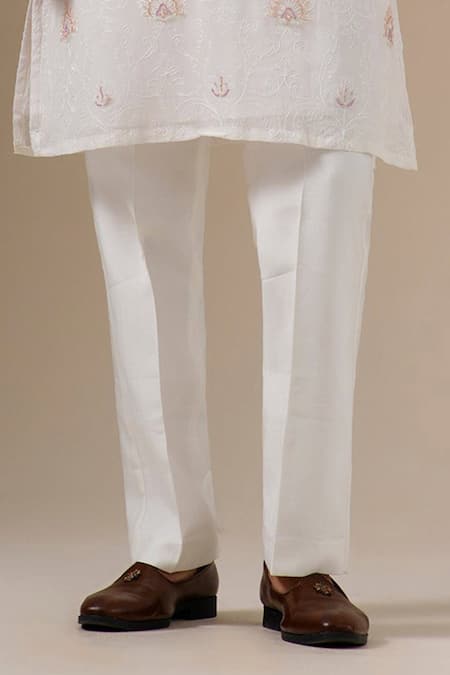 Darzi House Off White Georgette Embroidery, Beads Serenade Kurta Set Online at Aza Fashions Darzi House_Off White Georgette Embroidery, Beads Serenade Kurta Set _Online_at_Aza_Fashions