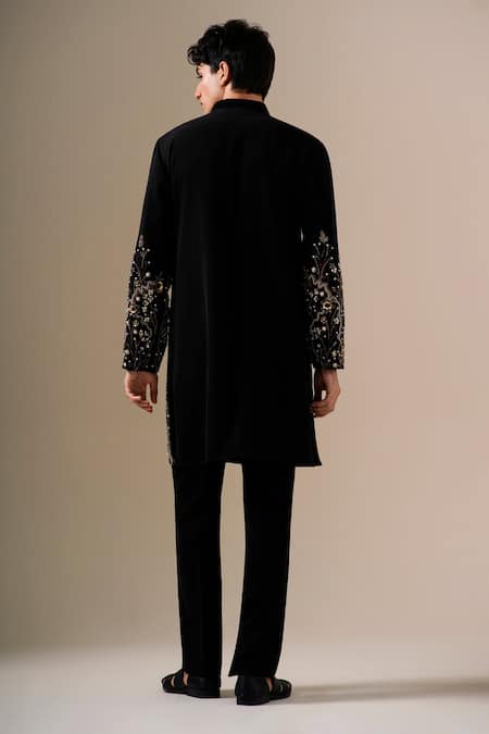 Darzi House Midnight Radiance Embroidered Kurta Set