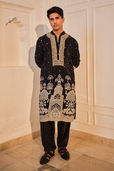 Darzi House Darbar Grandeur Embellished Kurta Set