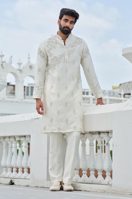 Darzi House Whispering Ivory Kurta Set