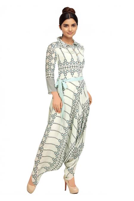 Soup By Sougat Paul Printed Dhoti Jumpsuit 