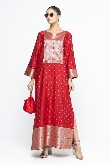 SOBARIKO Nats Brocade Kaftan