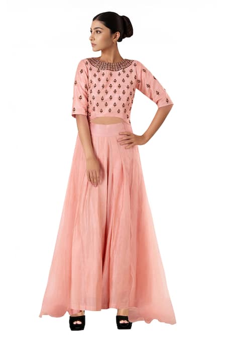 Neha Khullar Embroidered Kurta Pant Set 