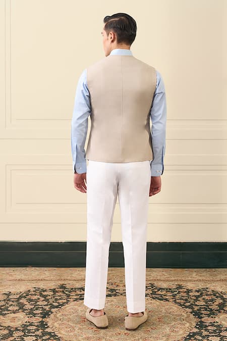 Gargee Designers Flap Pocket Detail Vest Jacket