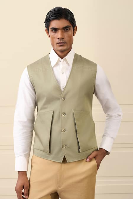 Gargee Designers Utility Pocket Vest Jacket