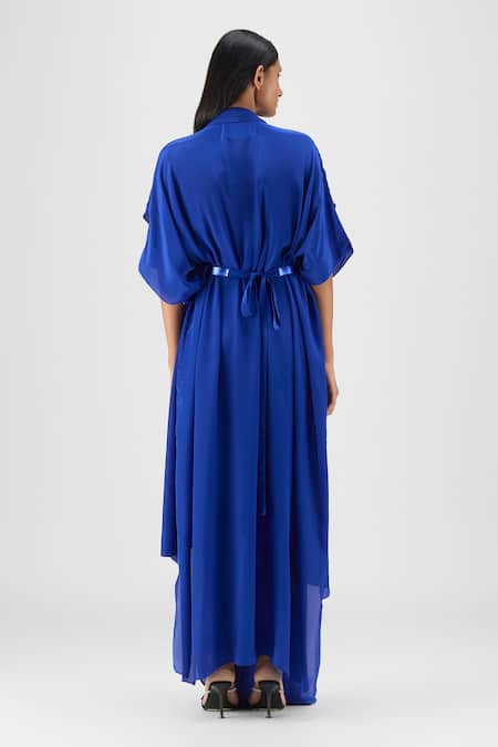 Amit Aggarwal Pleated Layered Dress