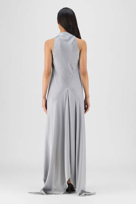 Amit Aggarwal Metallic Layered Dress