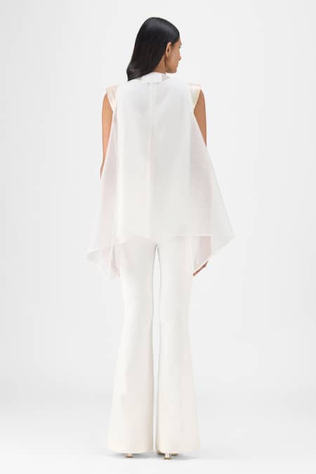 Amit Aggarwal Metallic Structured Top