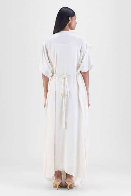 Amit Aggarwal Pleated Layered Dress
