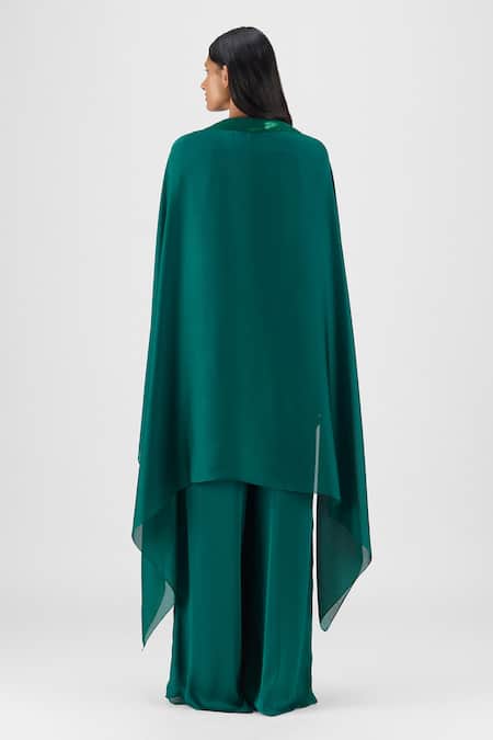 Amit Aggarwal Metallic Structured Cape