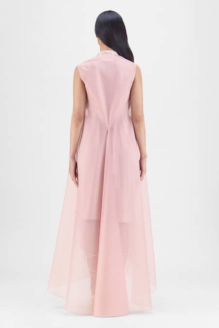 Amit Aggarwal Metallic Panelled Dress