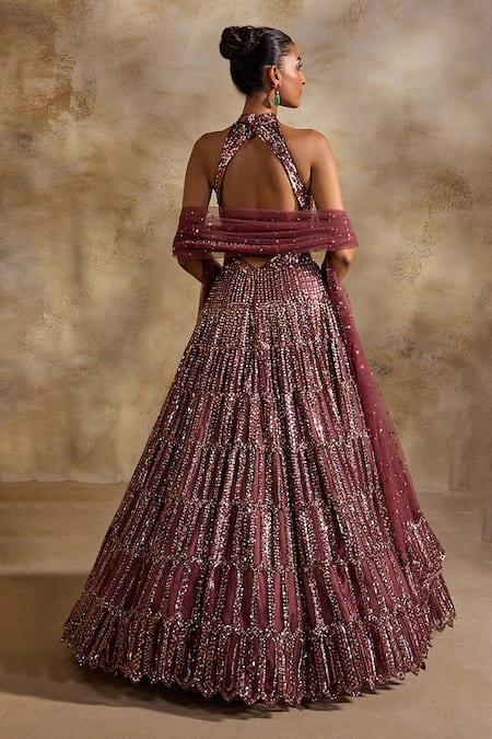 Nitika Gujral Embellished Anarkali With Dupatta 