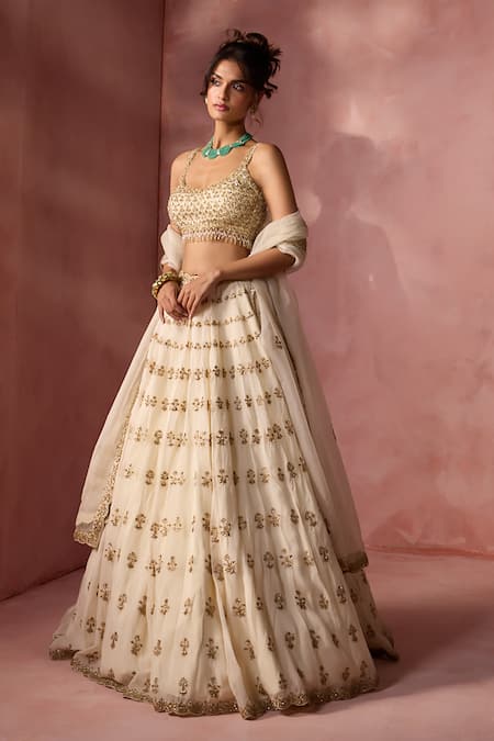 Nitika Gujral Embroidered Lehenga Set 