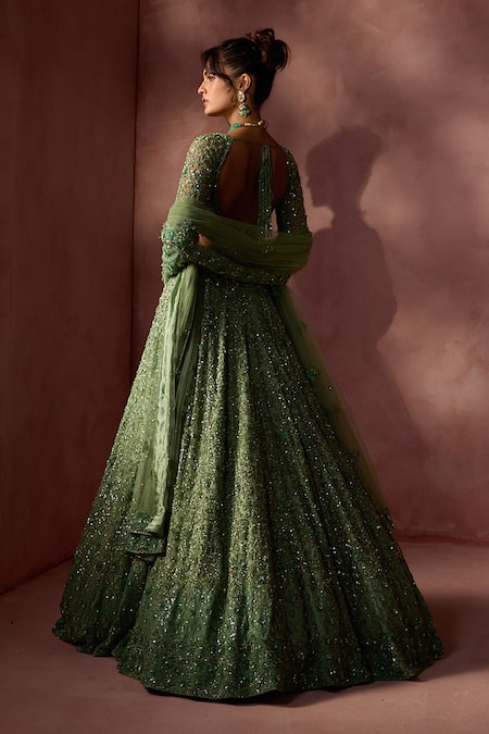 Nitika Gujral Floral Pattern Lehenga Set 