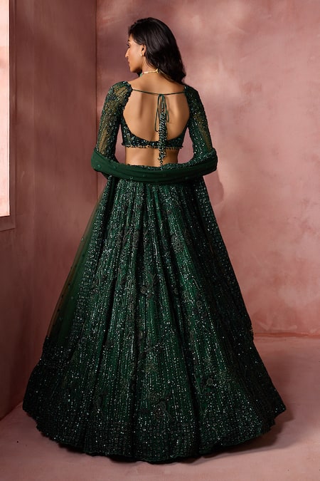 Nitika Gujral Embellished Lehenga Set 