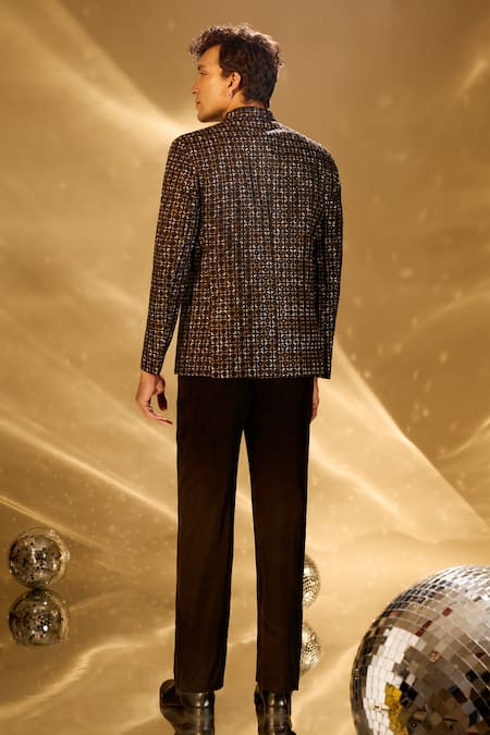 Arihant Rai Sinha Resham Embroidered Bandhgala Set