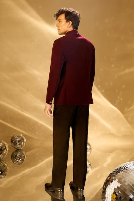 Arihant Rai Sinha Cutdana Placed Embroidered Bandhgala