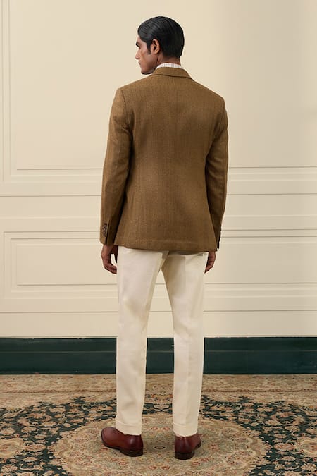 Gargee Designers Wool Double Breasted Blazer